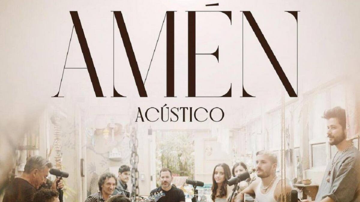 La familia Montaner estrena "Amén acústico"