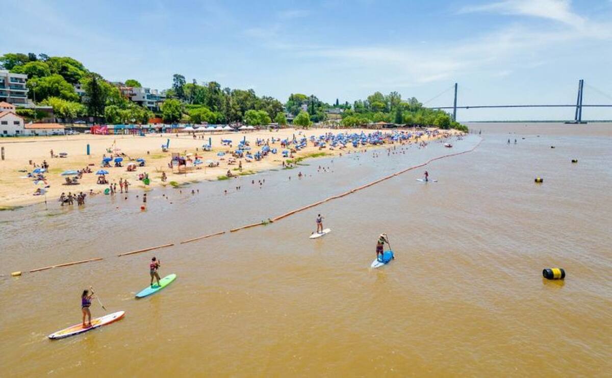 La Florida playa de Rosario. Fuente: Instagram