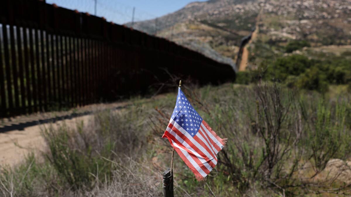 La frontera con México, un gran problema para Estados Unidos. Foto: Reuters/David Swanson