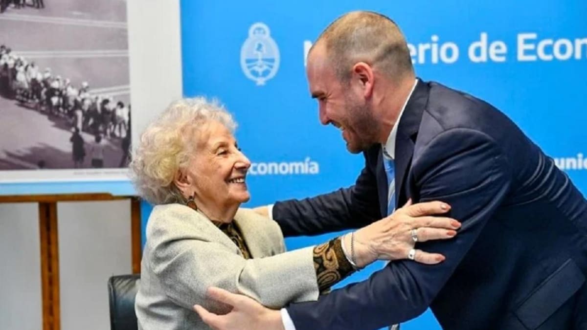 La furia de Hebe de Bonafini tras la foto de Martín Guzmán con Abuelas de Plaza de Mayo