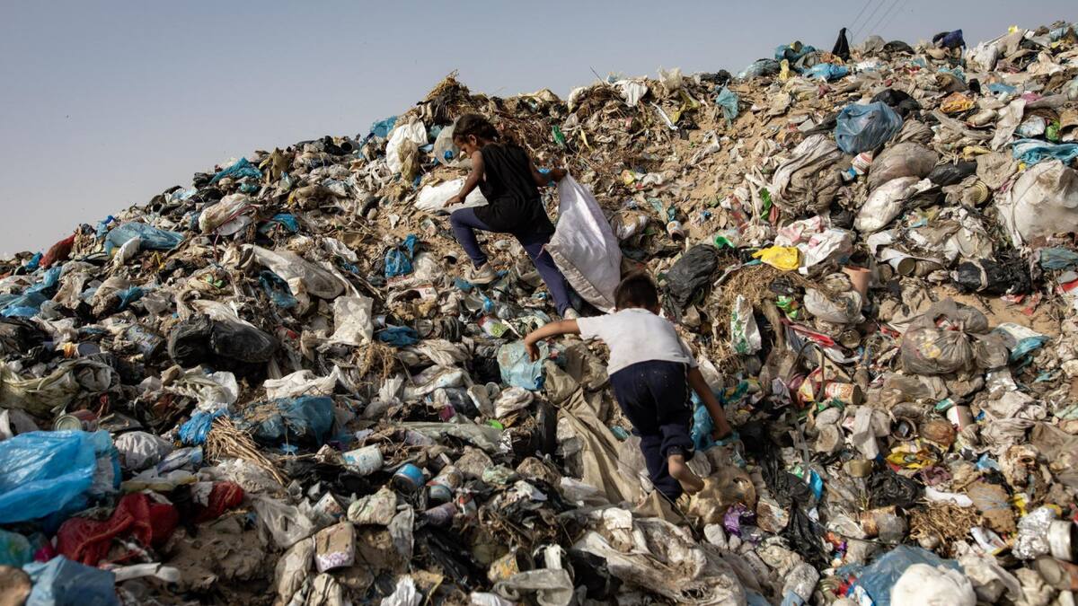 La guerra de Gaza está provocando una crisis medioambiental sin precedentes. EFE