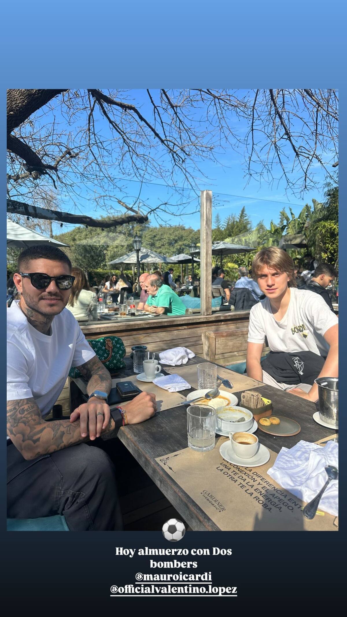 La historia de Wanda Nara. Foto: Instagram.