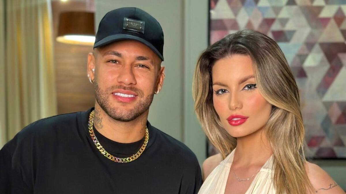 La influencer involucrada junto a Neymar. Foto: Instagram.