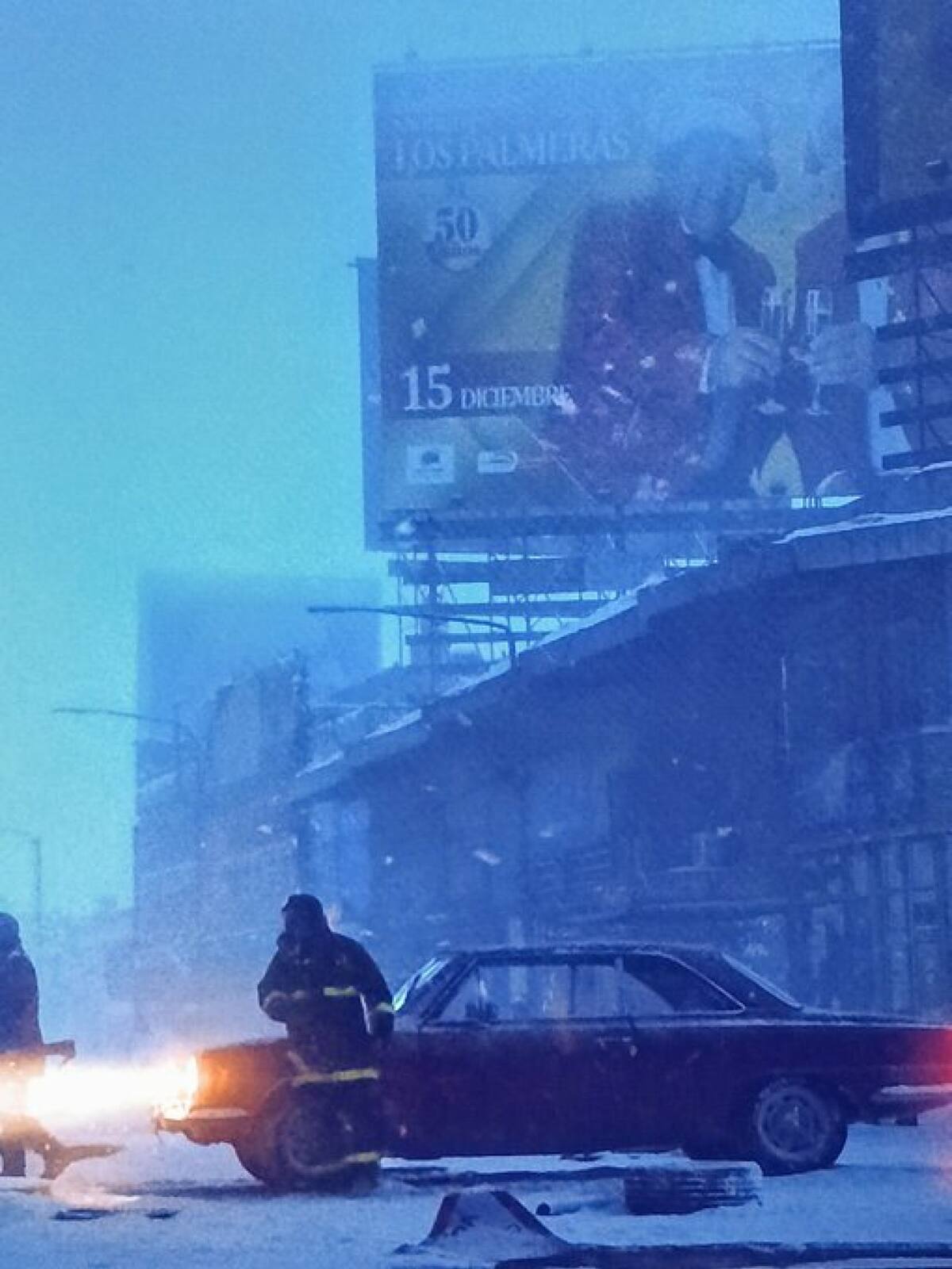La insólita aparición de Los Palmeras en El Eternauta. Foto X @MrSebastianMora