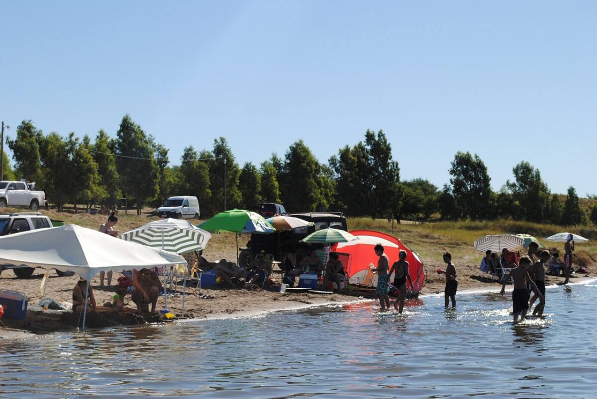 La laguna Chasicó, Buenos Aires. Foto: Villarino Turismo.