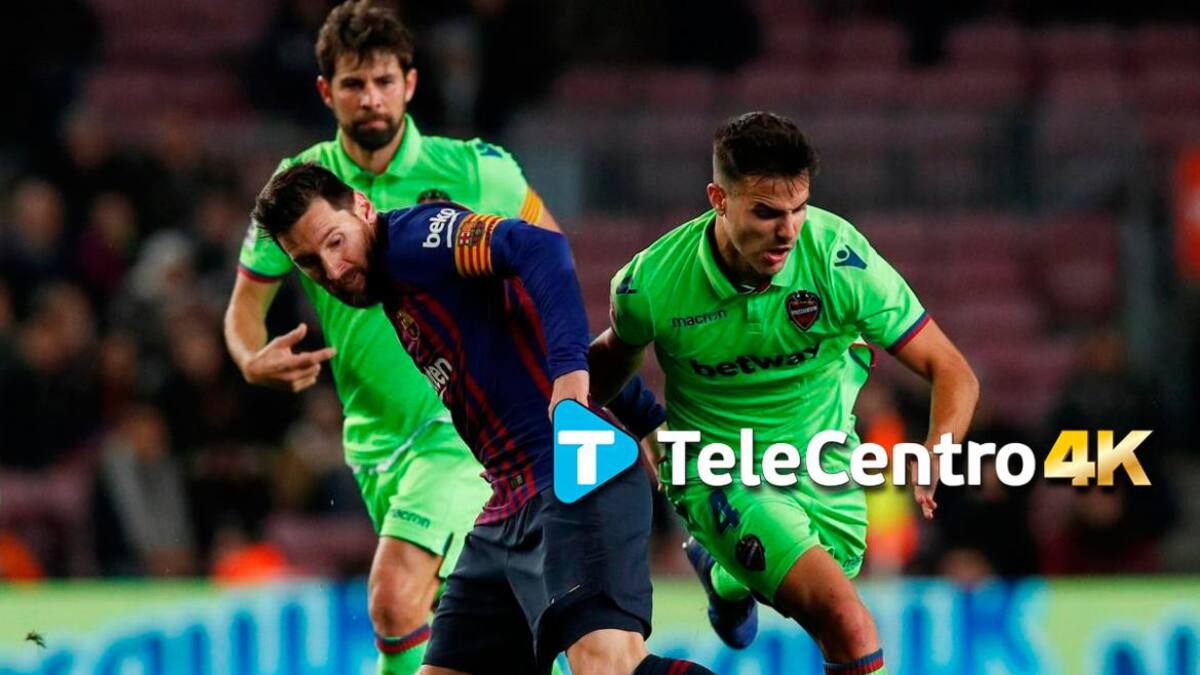La Liga: Barcelona vs. Levante por TeleCentro 4K