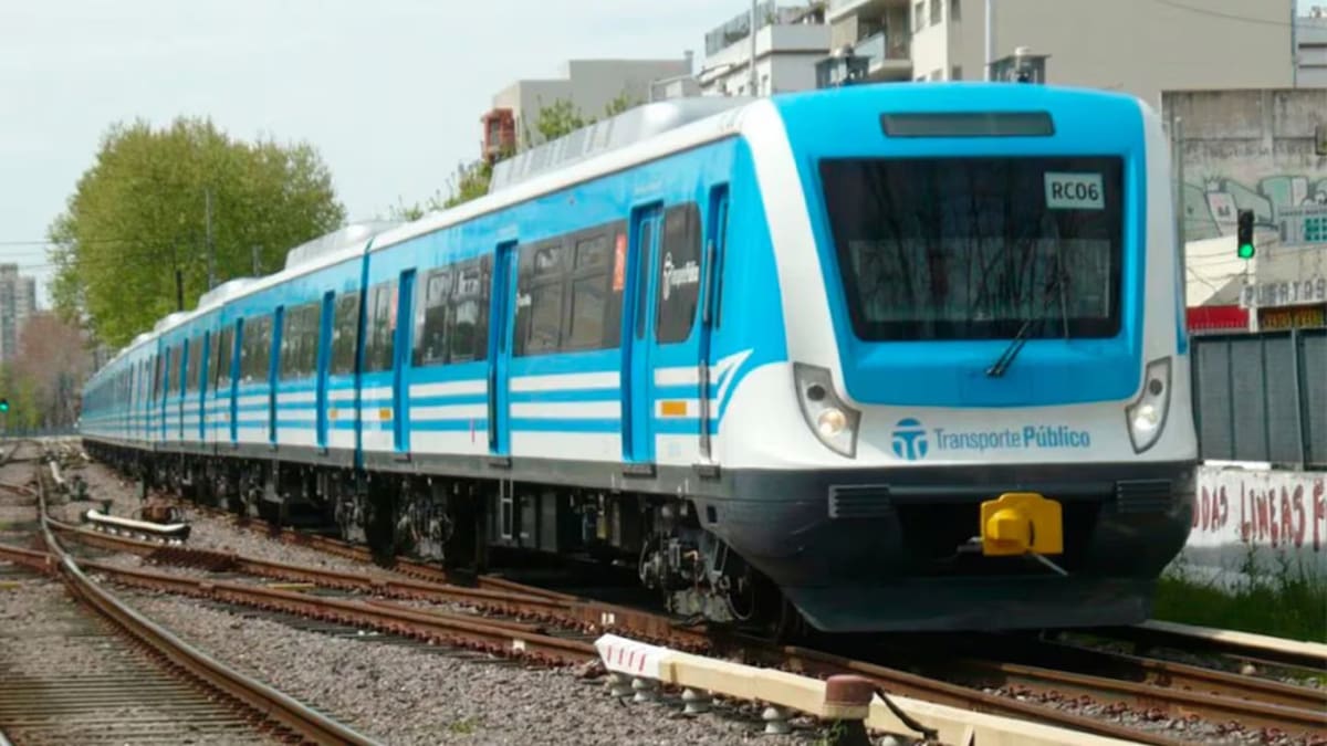 La línea Sarmiento sufrirá modificaciones en su recorrido. Foto: trensarmiento.com.ar