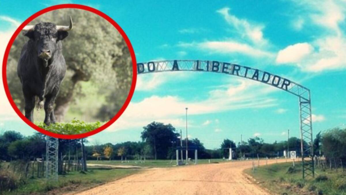 La localidad de Corrientes donde ocurrió el trágico hecho. Foto: NA