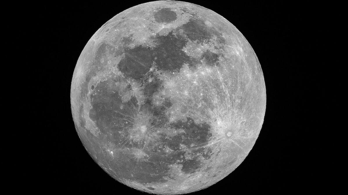 La Luna. Foto: Unsplash.