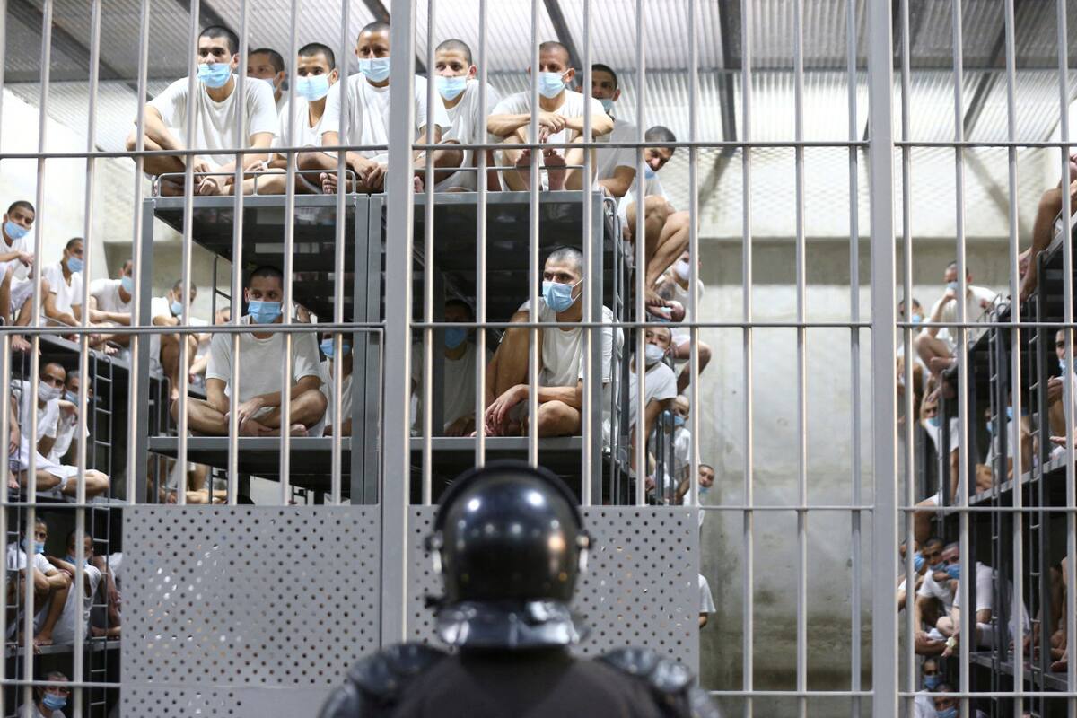 La megacárcel de El Salvador será ampliada. Foto: Reuters/Jose Cabezas