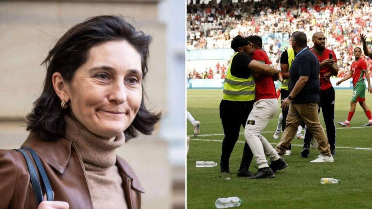 La insólita frase de la ministra de deportes de Francia para minimizar el ataque de hinchas marroquíes
