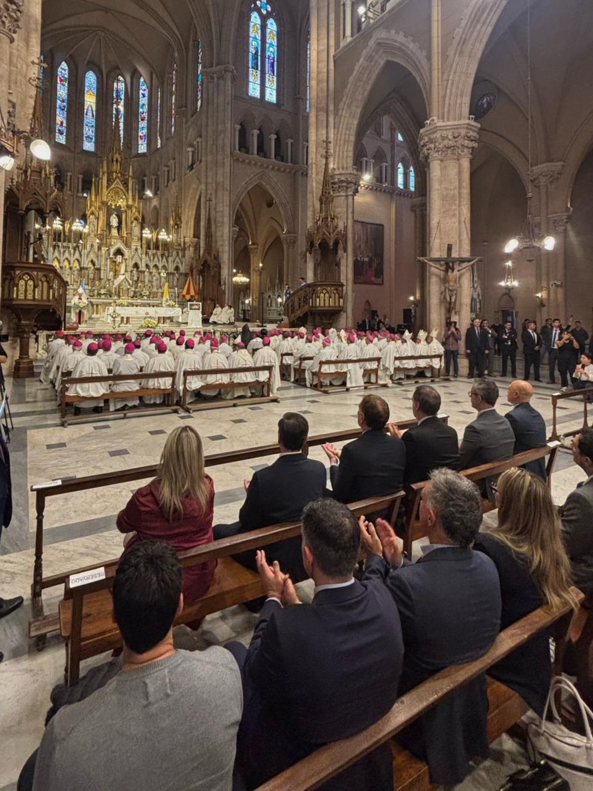 Distintos personajes de la política nacional dijeron presente