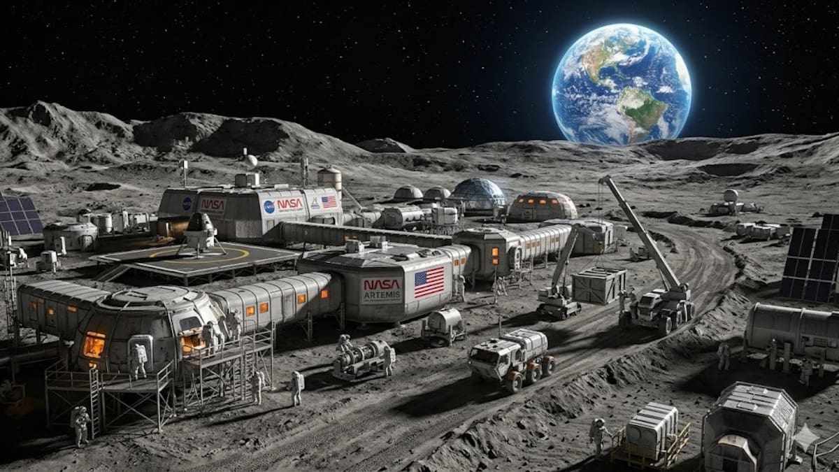 La NASA anunció la construcción de una base permanente en la Luna: cómo será y por qué es tan importante