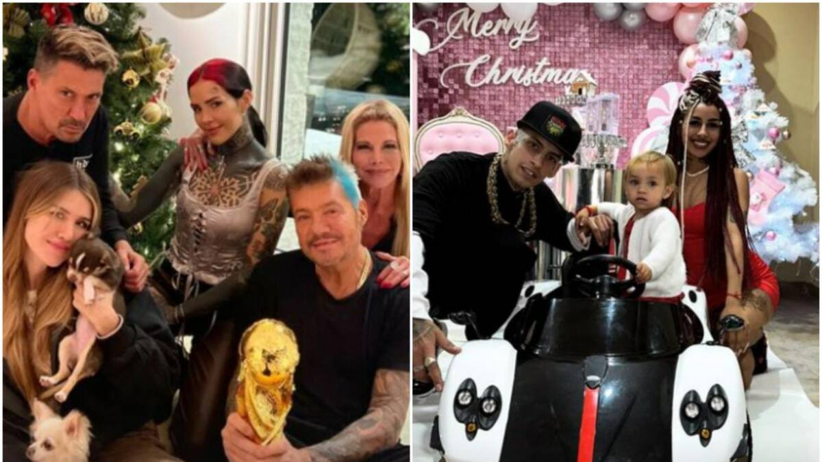 La Navidad de los famosos. Fotos: Instagram