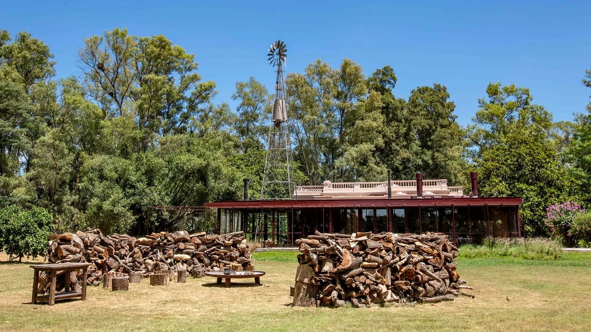 La nueva parrilla de campo Comarca Productiva Don Julio.