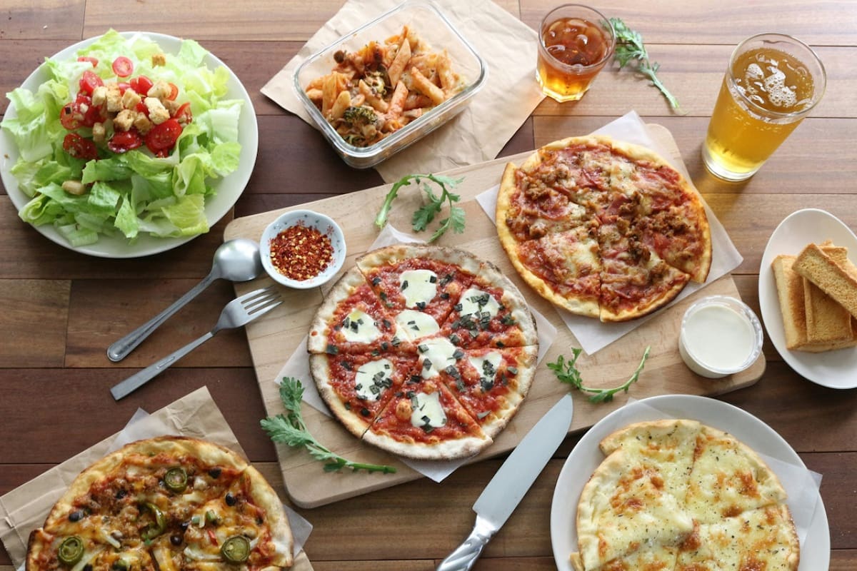 Pizza; comida. Foto: Unsplash.