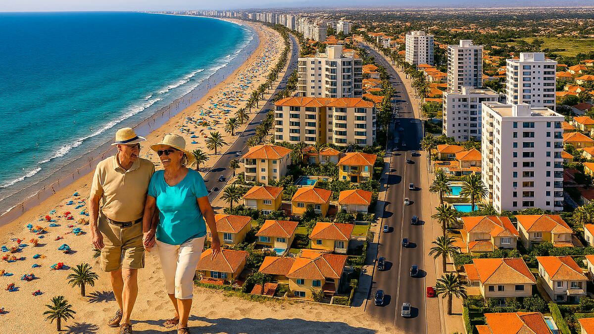 La playa más tranquila de Mar del Plata ideal para jubilados.