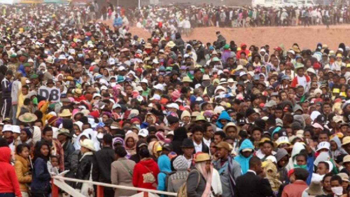 La población de la India crece notoriamente por falta de planificación familiar. NA