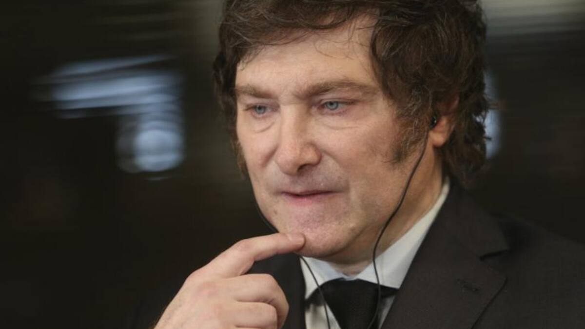 La polémica respuesta de Milei sobre la venta de niños. Foto: NA.