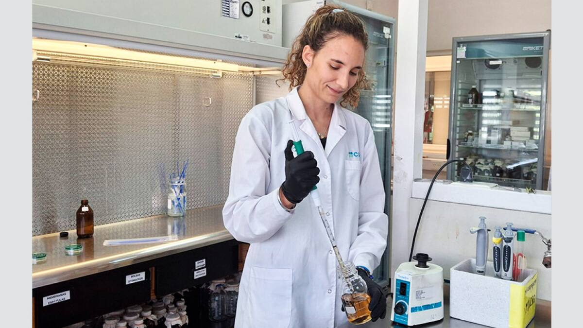 La primera autora del trabajo, Florencia Menis Candela, se desempeñó como becaria doctoral del CONICET. Créditos: gentileza investigadores.