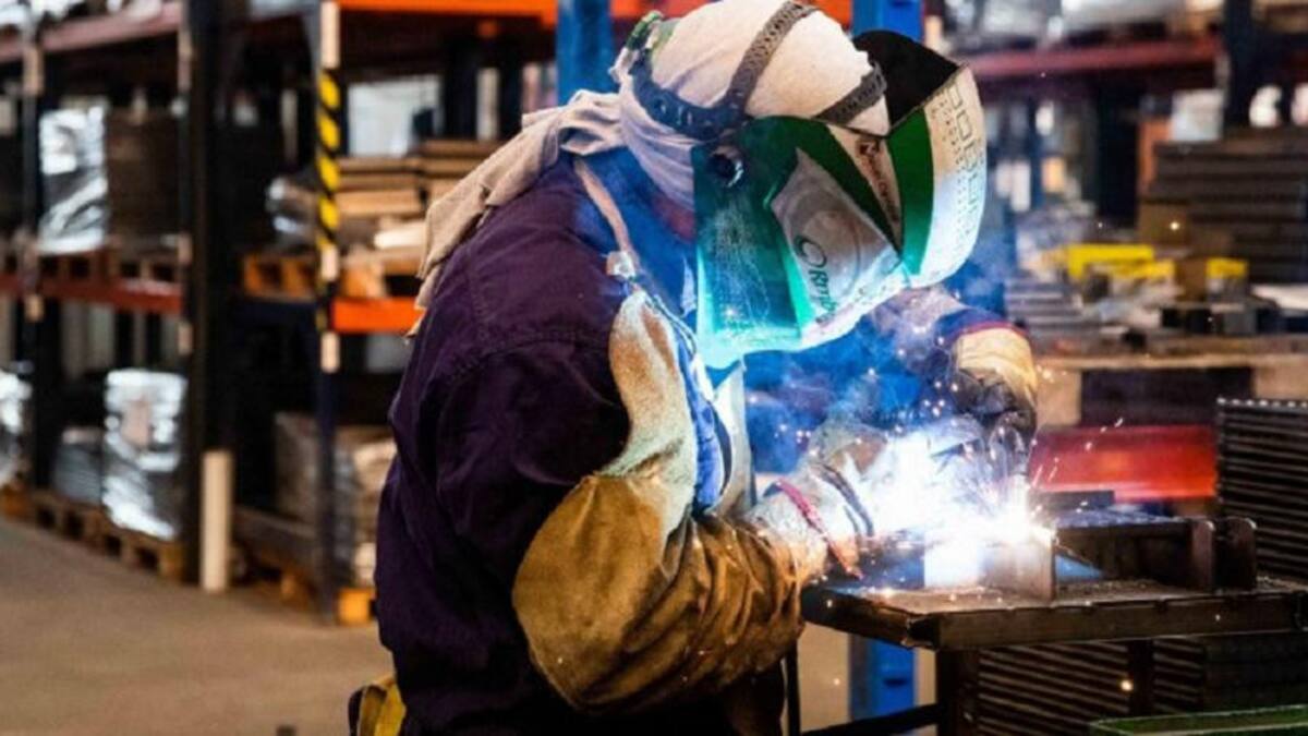 Actividad industrial en Argentina. Foto: NA.