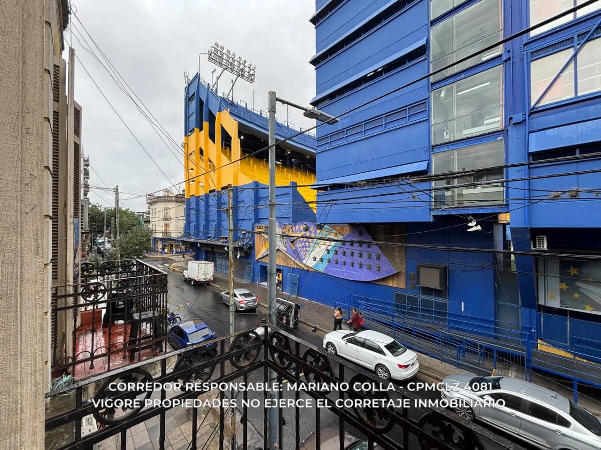 La propiedad que se vende a pocos metros de La Bombonera.
