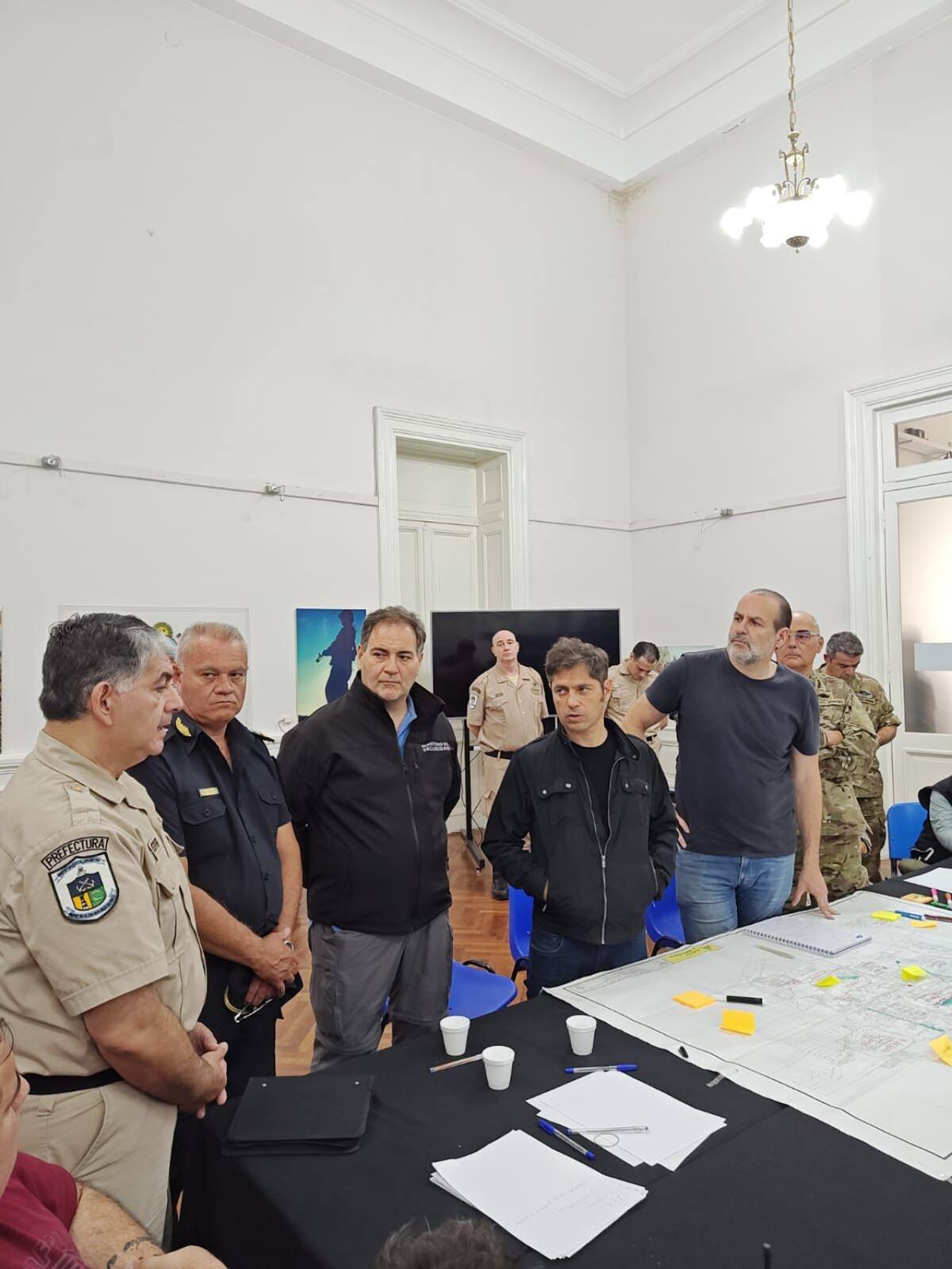 La Provincia trabaja en los municipios afectados por el temporal.