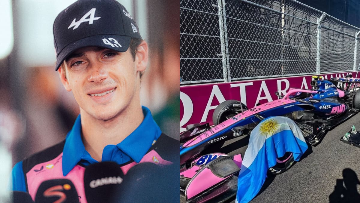 Fórmula 1: Franco Colapinto le envió un emotivo mensaje al comisario que le dio una bandera argentina al final del GP de España