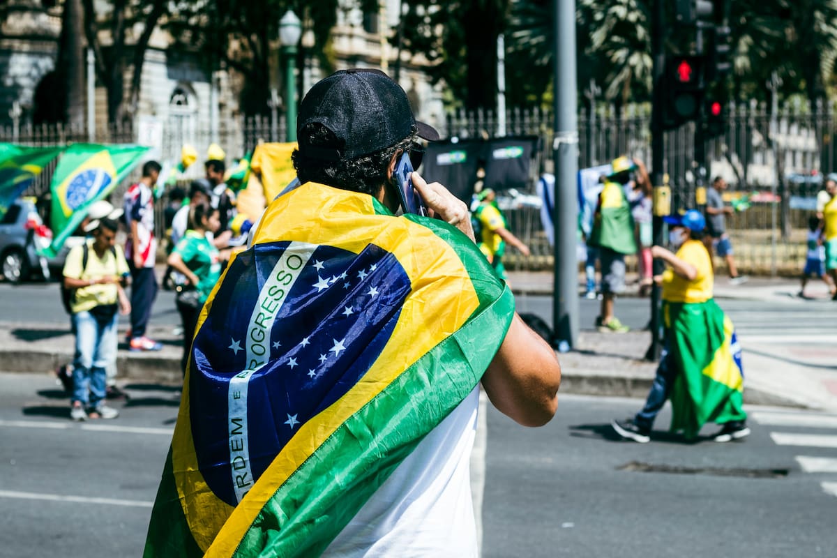 Persona de Brasil.