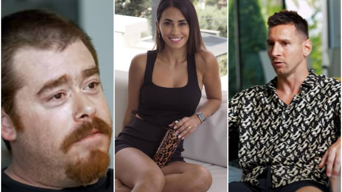 La reacción de Antonela Roccuzzo. Foto: captura.