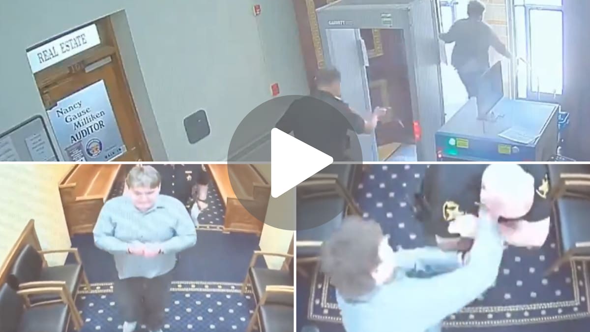 Video inédito e impactante: un joven condenado a un año de prisión rompió las esposas, intentó huir y golpeó a dos policías