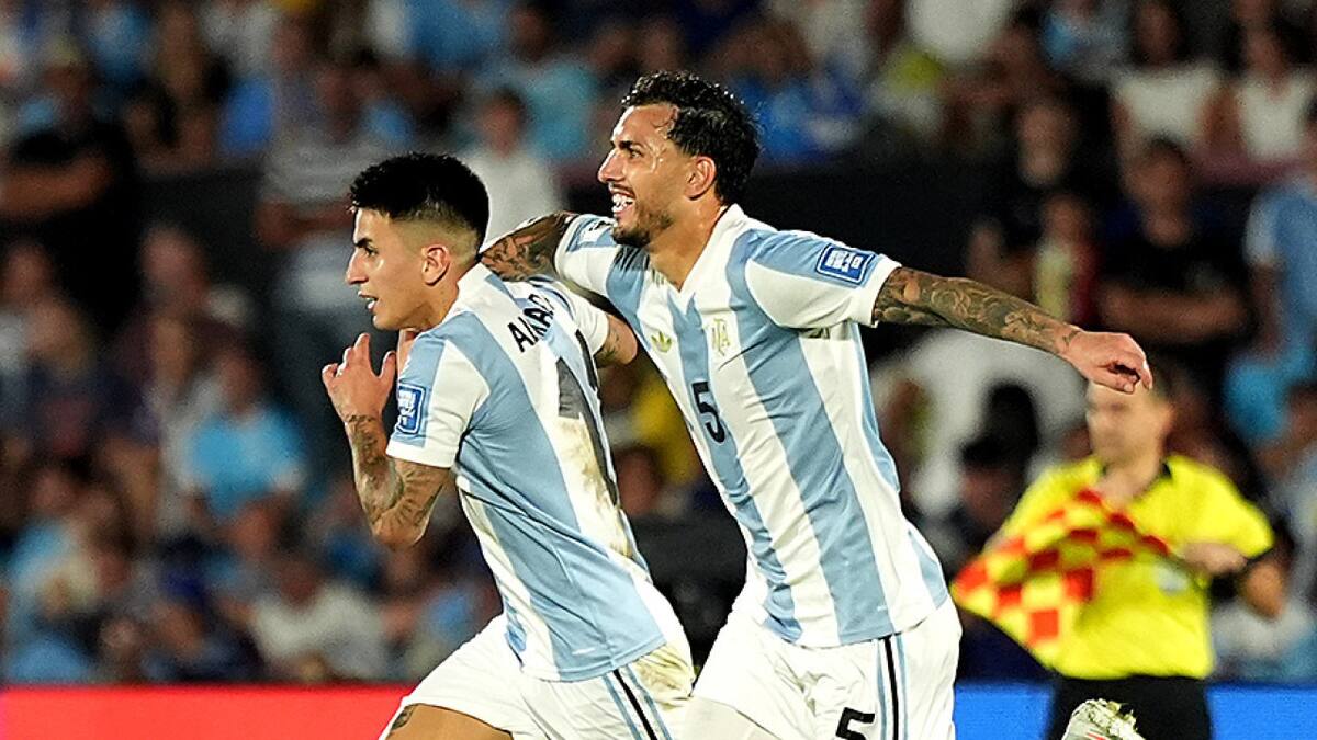 La Selección Argentina derrotó 1 a 0 a Uruguay. Foto: X @Argentina