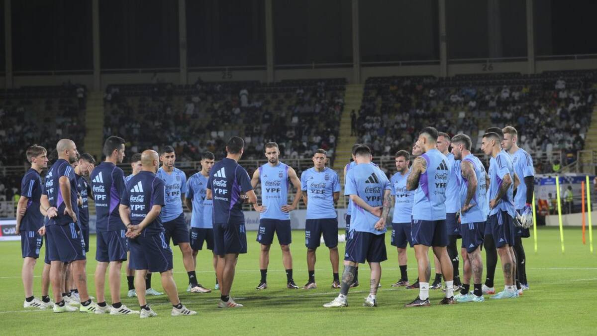 La Selección Argentina está lista para su debut en Qatar. Foto: NA.