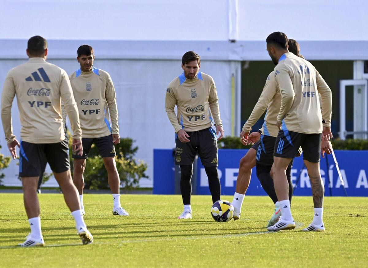 La Selección Argentina se enfrentará a Chile este jueves 5 de junio. Foto: NA (Juan Foglia)