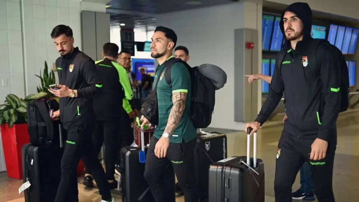 La Selección de Bolivia quedó varada en Venezuela. Foto: NA