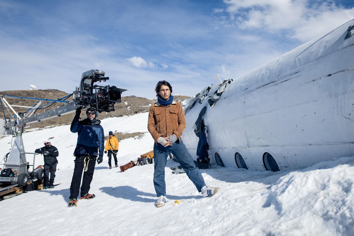 La sociedad de la nieve, una de las películas candidatas al Óscar. Foto: EFE