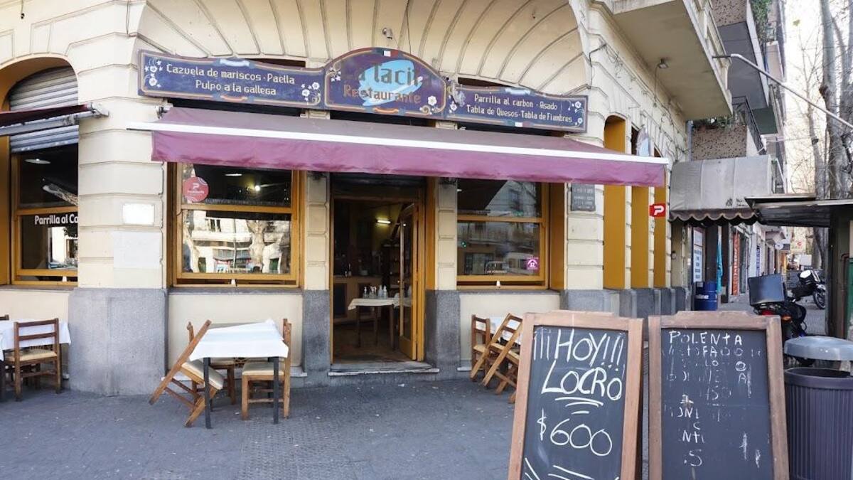 La Tacita, restaurante de Boedo