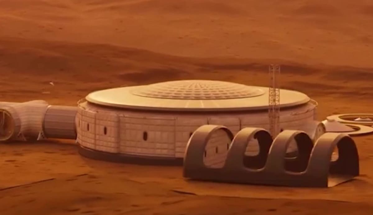 La tecnología para poder poblar Marte. Foto: captura