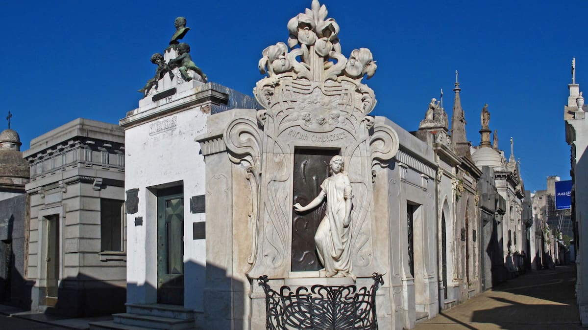 La tumba de Rufina es de las más visitadas en la Recoleta