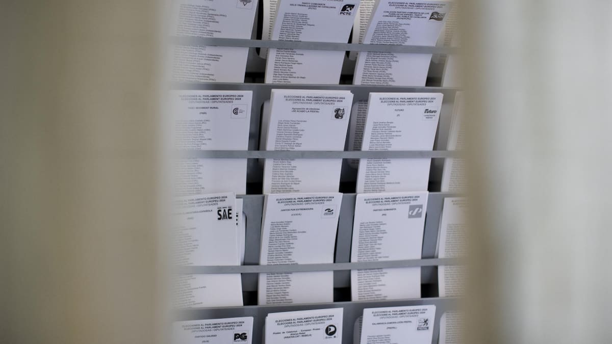 La Unión Europea elige a sus representantes para el Parlamento Europeo. Foto: EFE