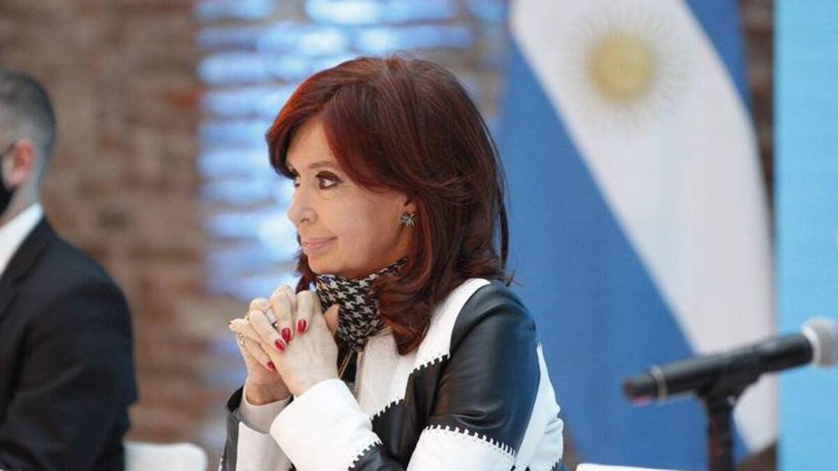 La vicepresidenta Cristina Kirchner, Agencia NA