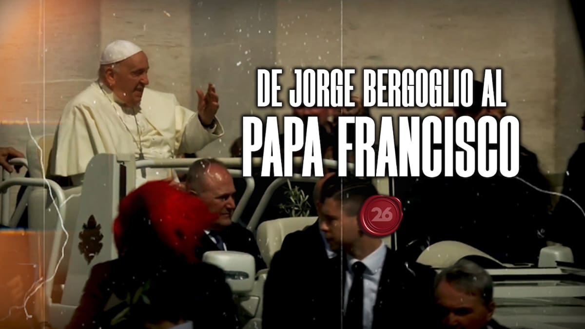 La vida de Francisco: de Jorge Bergoglio a Papa. Imagen: Marcelo García