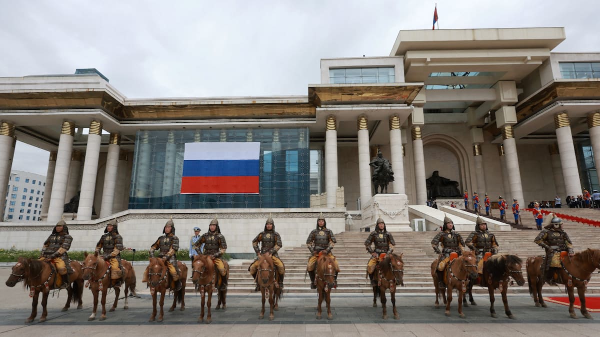 Mongolia recibe a las delegaciones extranjeras de una manera muy particular. Foto: Reuters.