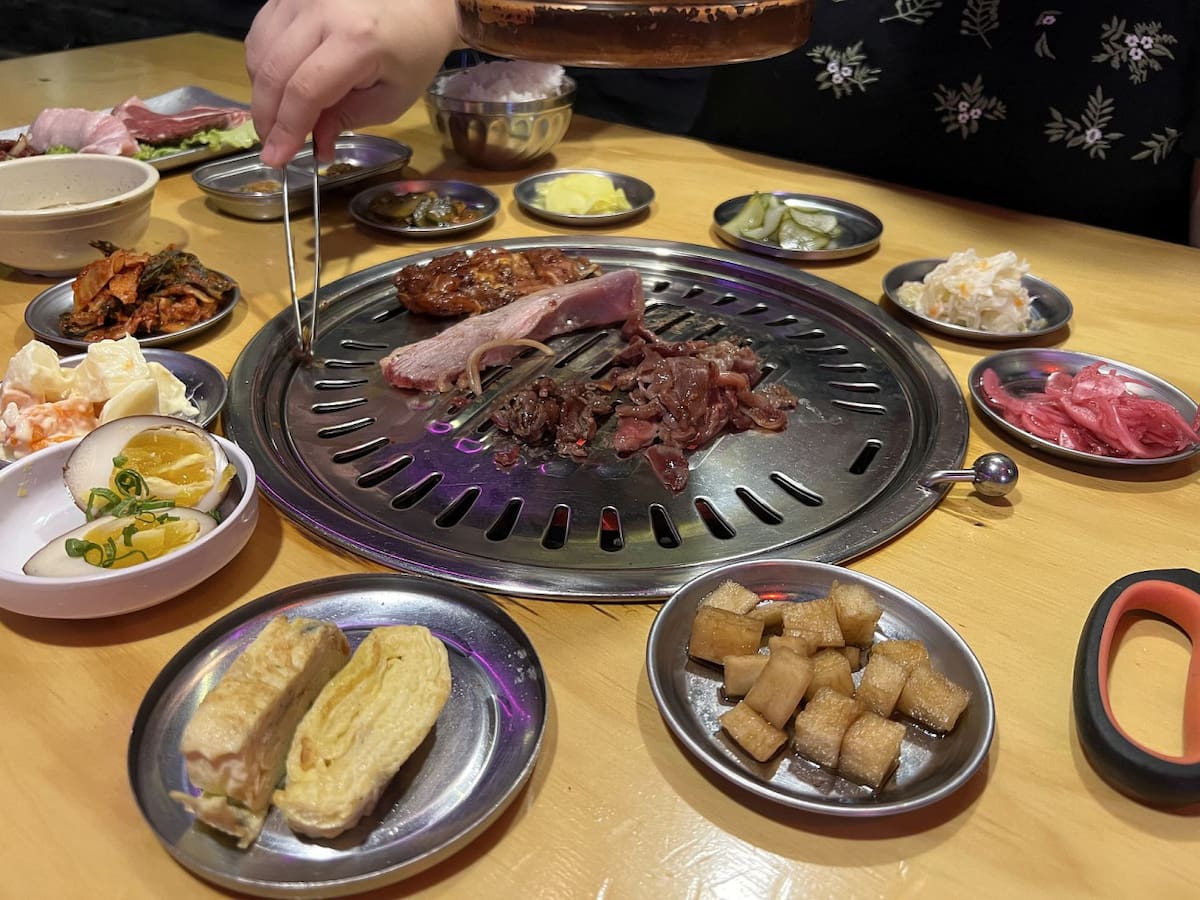 La vuelta del tenedor libre: barbacoa coreana. Foto: KBBQ