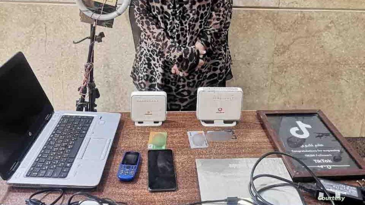 La youtuber egipcia. Foto gentileza Alhurra.