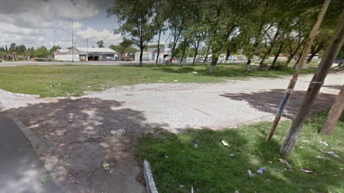 La zona donde encontraron los brazos. Foto: Google Maps