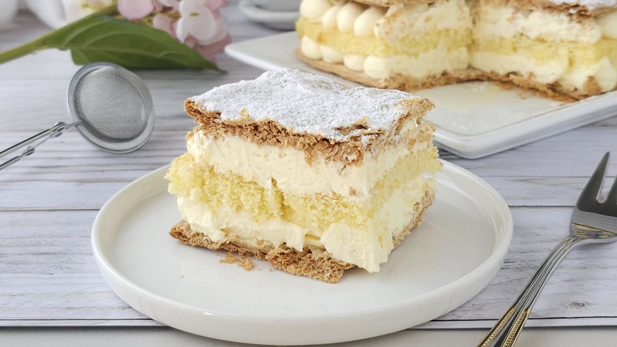 La zuppetta napoletana, también conocida como torta diplomática. Foto: Gentileza GialloZafferano Blog.