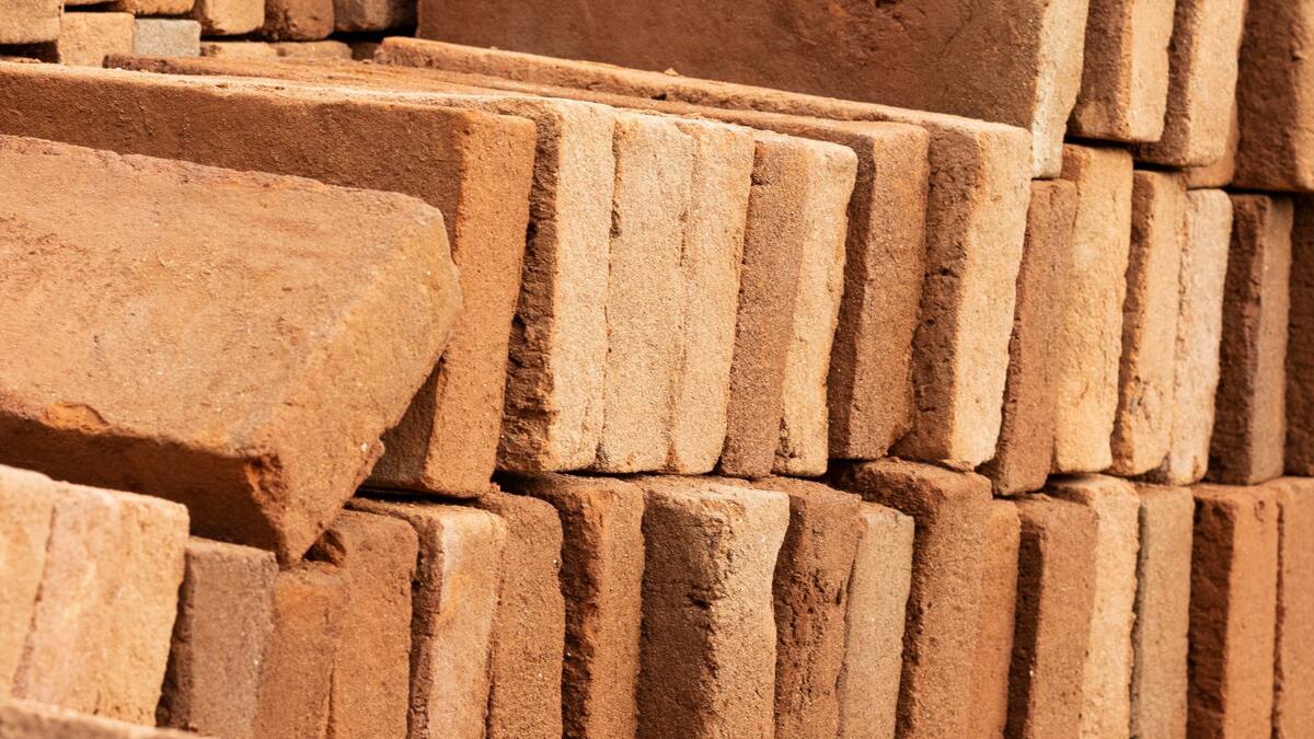 Ladrillos. Foto: Unsplash.