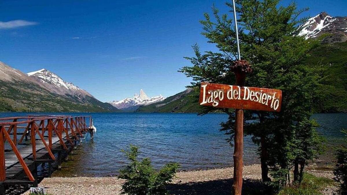 Lago del Desierto, Foto: Tw: Ceferino Eduardo Sanchez