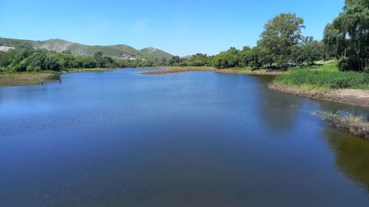 Laguna Azul, en Córdoba.